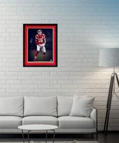 Fan Cave Sports Autographed Memorabilia Patrick Mahomes Kansas City Chiefs Autographed Framed 16x20 Photo - Beckett