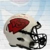 Fan Cave Sports Patrick Mahomes Kansas City Chiefs Autographed Full Size Lunar Eclipse Speed Replica Helmet - Beckett