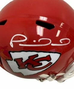 Fan Cave Sports Patrick Mahomes Kansas City Chiefs Autographed Full Size Speed Replica Helmet - JSA Autographed Memorabilia