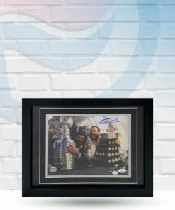 Fan Cave Sports Patrick Maroon And Ryan O'Reilly St Louis Blues Dual Autographed Framed 8x10 - JSA (Black Matte)