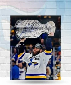 Fan Cave Sports Patrick Maroon St Louis Blues Autographed Cup Celebration 16x20 Photo - COA Autographed Memorabilia
