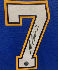 Fan Cave Sports Patrick Maroon St Louis Blues Autographed Fanatics Home Jersey With Champs Patch - COA Autographed Memorabilia
