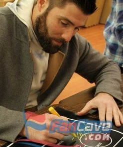 Fan Cave Sports Autographed Memorabilia Patrick Maroon St Louis Blues Autographed "The Play" 18x18 Photo - JSA