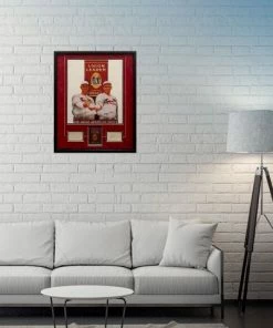 Fan Cave Sports Autographed Memorabilia Paul And Dizzy Dean St Louis Cardinals Custom Autographed Framed Union Leader Promo Poster With Original Can - JSA