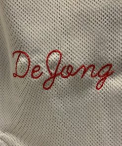 Fan Cave Sports Paul DeJong St Louis Cardinals Autographed Game Used Authentic Nike Jersey W/
