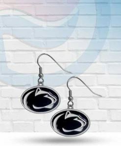 Michigan Penn State Nittany Lions Dangle Earrings