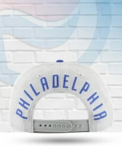 '47 Brand Hats Philadelphia 76ers Boreland Captain Snapback Hat