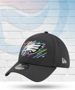 New Era Philadelphia Eagles 2021 Crucial Catch 39THIRTY Flex Hat Hats