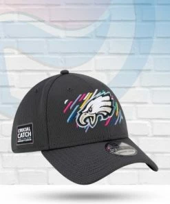 New Era Philadelphia Eagles 2021 Crucial Catch 39THIRTY Flex Hat Hats