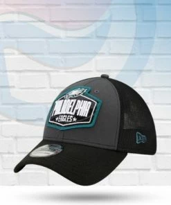 New Era Philadelphia Eagles 2021 Draft 39THIRTY Flex Hat