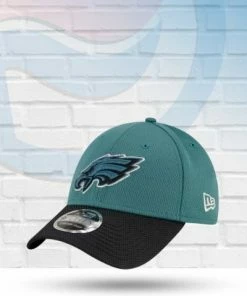 New Era Philadelphia Eagles 2021 Sideline Road 39THIRTY Flex Hat