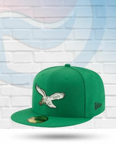 New Era Philadelphia Eagles Botanical Green 59FIFTY Fitted Hat Hats 1 New Era Philadelphia Eagles Botanical Green 59FIFTY Fitted Hat Hats