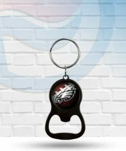 Rico Industries Keychains Philadelphia Eagles Colored Bottle Opener Keychain