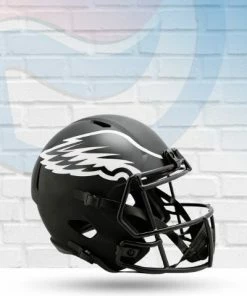 Score Here Collectibles Philadelphia Eagles Eclipse Speed Riddell Mini Football Helmet