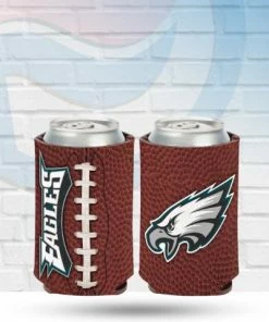 WinCraft Philadelphia Eagles Football Design Can Koozie Drinkware