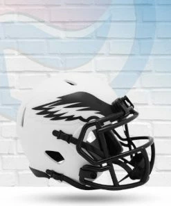 Score Here Collectibles Philadelphia Eagles Lunar Eclipse Speed Riddell Mini Football Helmet