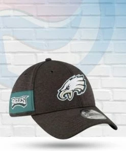 New Era Philadelphia Eagles On Field Sideline 39THIRTY Flex Hat