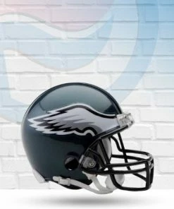 Score Here Collectibles Philadelphia Eagles Riddell Mini Football Helmet