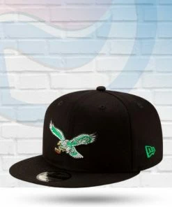 New Era Philadelphia Eagles Throwback 9FIFTY Snapback Hat