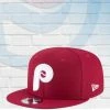 New Era Philadelphia Phillies Maroon 9FIFTY Snapback Hat Hats