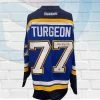 Fan Cave Sports Autographed Memorabilia Pierre Turgeon St Louis Blues Autographed Reebok Home Jersey- COA
