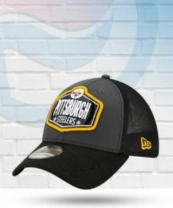 New Era Hats Pittsburgh Steelers 2021 Draft 39THIRTY Flex Hat