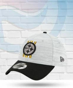 New Era Pittsburgh Steelers 2021 NFL Training Camp 39THIRTY Flex Hat Hats