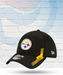 New Era Pittsburgh Steelers 2021 Sideline Home 39THIRTY Flex Hat Hats