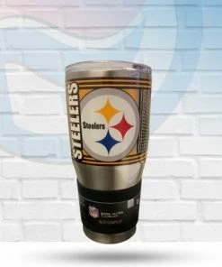 Logo Brands Pittsburgh Steelers 30oz Hero Stainless Tumbler Drinkware