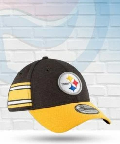 New Era Pittsburgh Steelers 39THIRTY On Field Sideline Flex Hat Hats