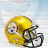 Score Here Collectibles Pittsburgh Steelers Flash Speed Riddell Mini Football Helmet