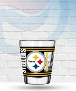 Logo Brands Pittsburgh Steelers Hero Shot Glass