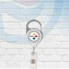 WinCraft Pittsburgh Steelers Premium Retractable Badge Reel Lanyards