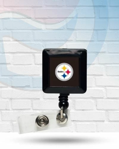 WinCraft Lanyards Pittsburgh Steelers Retractable Badge Reel 1 WinCraft Lanyards Pittsburgh Steelers Retractable Badge Reel