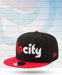 New Era Portland Trailblazers Two Tone 9FIFTY Snapback Hat