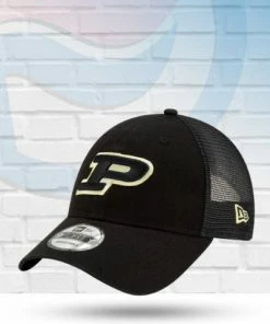 New Era Purdue Boilermakers Trucker 9FORTY Adjustable Hat