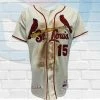 Fan Cave Sports Randal Grichuk St Louis Cardinals Autographed Authentic Game Worn Alternate Jersey - MLB