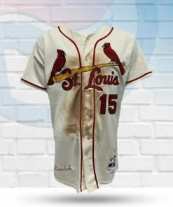 Fan Cave Sports Randal Grichuk St Louis Cardinals Autographed Authentic Game Worn Alternate Jersey - MLB