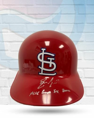 Fan Cave Sports Autographed Memorabilia Randal Grichuk St Louis Cardinals Autographed Replica Rawlings Batting Helmet W/"Here Comes The Boom" Inscription - JSA COA 1 Fan Cave Sports Autographed Memorabilia Randal Grichuk St Louis Cardinals Autographed Replica Rawlings Batting Helmet W/"Here Comes The Boom" Inscription - JSA COA