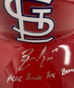 Fan Cave Sports Autographed Memorabilia Randal Grichuk St Louis Cardinals Autographed Replica Rawlings Batting Helmet W/"Here Comes The Boom" Inscription - JSA COA