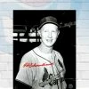 Fan Cave Sports Autographed Memorabilia Red Schoendienst St Louis Cardinals Autographed Black And White 11x14 Photo