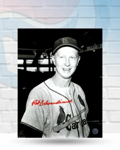 Fan Cave Sports Autographed Memorabilia Red Schoendienst St Louis Cardinals Autographed Black And White 11x14 Photo 1 Fan Cave Sports Autographed Memorabilia Red Schoendienst St Louis Cardinals Autographed Black And White 11x14 Photo