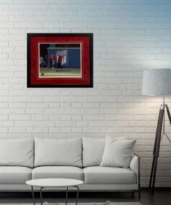 Fan Cave Sports Red Schoendienst St Louis Cardinals Autographed Framed 11x14 - COA Autographed Memorabilia