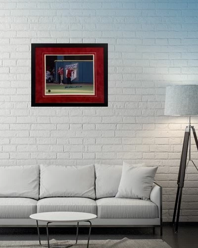 Fan Cave Sports Red Schoendienst St Louis Cardinals Autographed Framed 11x14 - COA Autographed Memorabilia 2 Fan Cave Sports Red Schoendienst St Louis Cardinals Autographed Framed 11x14 - COA Autographed Memorabilia