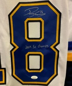 Fan Cave Sports Robert Thomas St Louis Blues Autographed Adidas Away Jersey W/ Inscription - JSA Autographed Memorabilia
