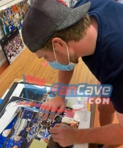 Fan Cave Sports Robert Thomas St Louis Blues Autographed Framed 11x14 - COA Autographed Memorabilia