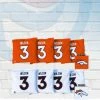 Victory Tailgate Games Russel Wilson Denver Broncos Regulation Cornhole Bag Set