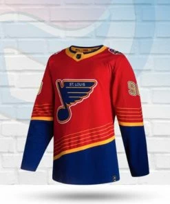 Ryan O'Reilly St Louis Blues Authentic Adidas Reverse Retro Jersey Jerseys & Apparel