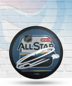 Fan Cave Sports Ryan O'Reilly St Louis Blues Autographed 2019 All Star Game Logo Puck - JSA