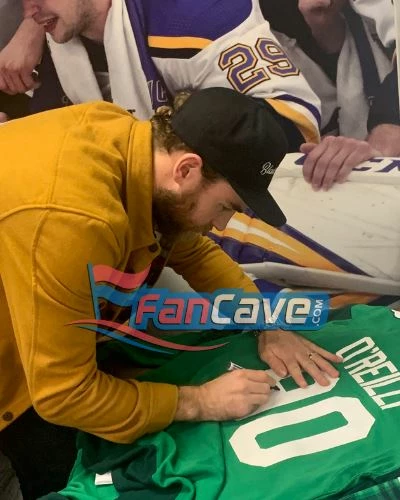 Fan Cave Sports Ryan O'Reilly St Louis Blues Autographed Adidas St Patrick's Day Jersey - JSA Autographed Memorabilia 3 Fan Cave Sports Ryan O'Reilly St Louis Blues Autographed Adidas St Patrick's Day Jersey - JSA Autographed Memorabilia